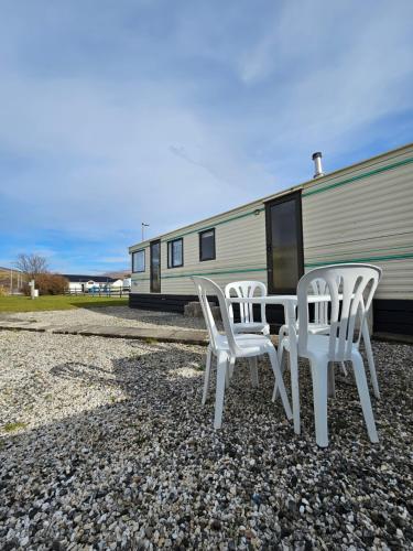 A szálláshely kívülről, Skye Holiday Caravan 6 in Uig