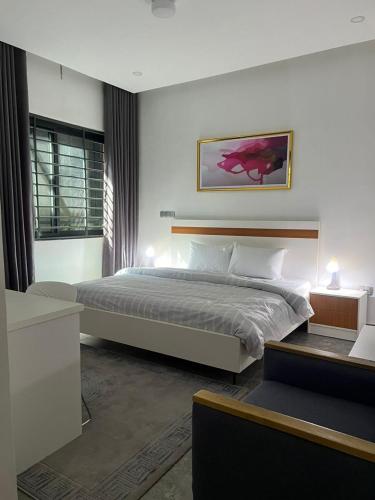 1 double bed