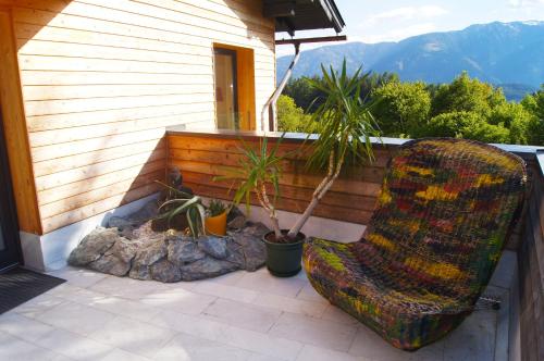 ระเบียง/ชานเรือน, Appartement Gyori. in มิลส์ตัทท์