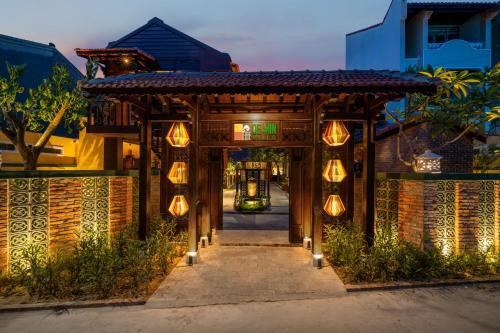 villa Hội An có BBQ