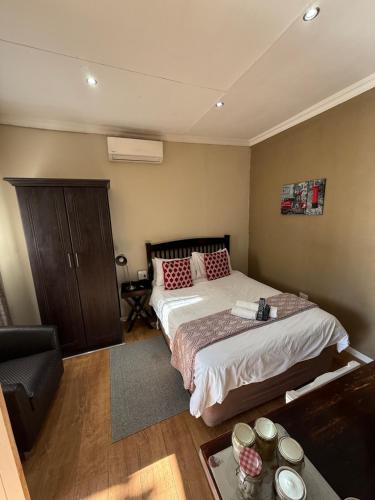 1 double bed