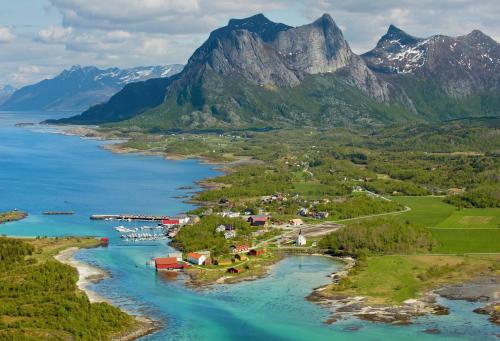 Koselig campingvogn in Nordfjord