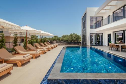 Viesnīcas āriene, Boheme Villas close access to Laganas Resort in Kalpaki