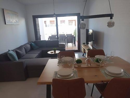 Közös társalgó / TV, Resident Mar de Pulpí Costa de Almeria by Casa-MAS Apartment (Resident Mar de Pulpi Costa de Almeria by Casa-MAS Apartment) in San Juan de los Terreros