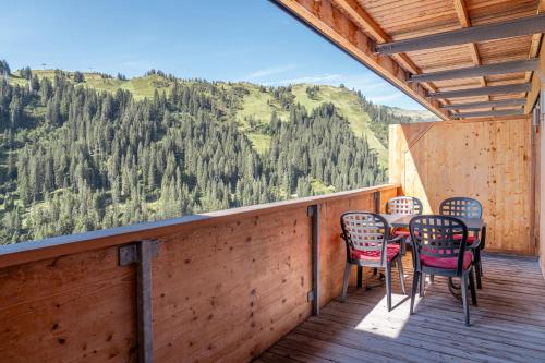 View, Appartementhaus Uga in Damuls