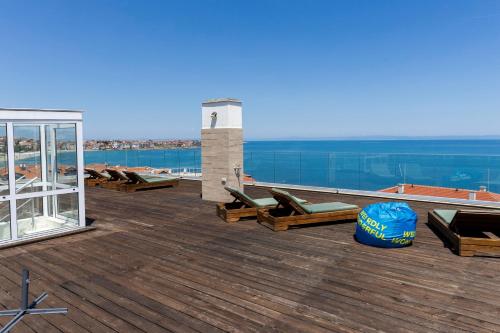 Balkons/terase, APOLONIS hotel in Sozopole