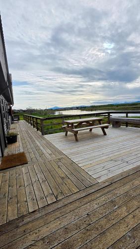 A szálláshely kívülről, Riverfront Lodge Hella in Hella