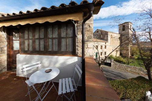 Erkély/terasz, Casa Rural La Choca in Lecina