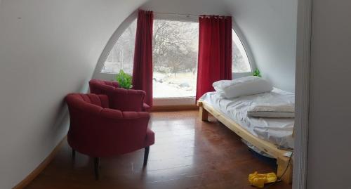 1 double bed