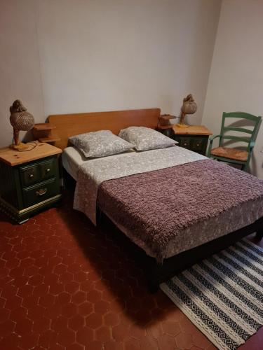 Baieta Chambre rouge chambre d'hôte Sospel