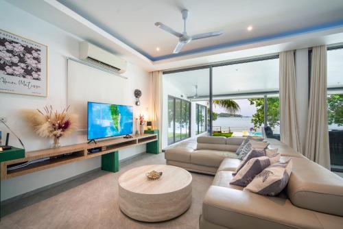 mona seaview pool villa beach front AoYon Beach