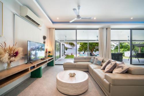 mona seaview pool villa beach front AoYon Beach
