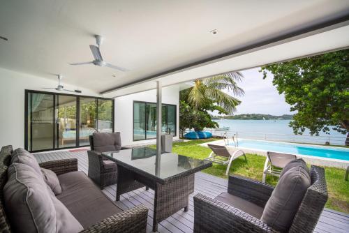 mona seaview pool villa beach front AoYon Beach