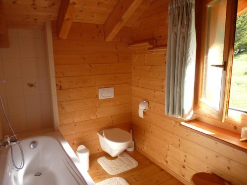 浴室, Chalet Le Grand Darrey in 尚佩