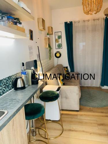 Paris studio cosy climatisé, Parigi
