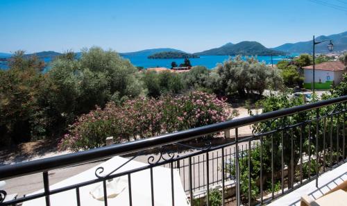 Balcony/terrace, Alpha Studios in Lefkada