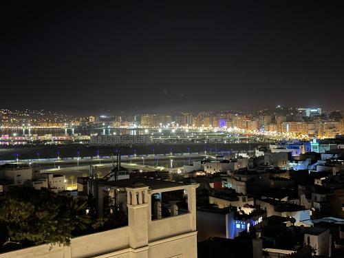 house in kasbah with sea and marina views, Tanger