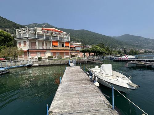 La terrazza Iseana in Predore