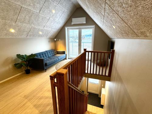 Stylish Faroese Boathouse in Leirvík