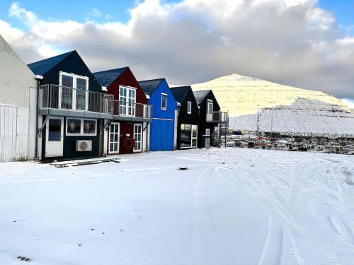 Stylish Faroese Boathouse in Leirvík