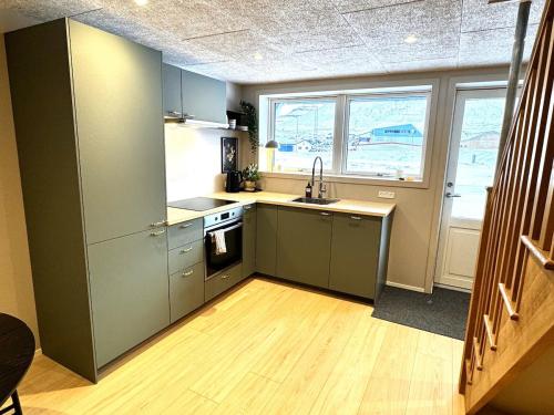 Stylish Faroese Boathouse in Leirvík