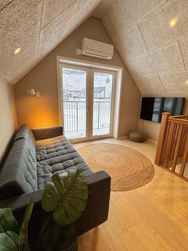 Stylish Faroese Boathouse in Leirvík