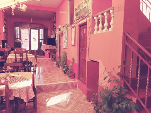 Restaurant, Hostal Puerto Alegre in Copacabana