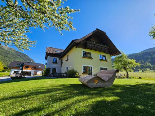 Viesnīcas āriene, Landhotel Lacknerhof in Hintergöriach