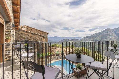 Erkély/terasz, Cova Cuberes in Salàs de Pallars