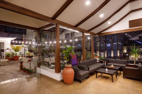 Empfangshalle, Shambaling Boutique Hotel in Kathmandu