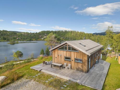 Modern chalet at Bortelid in Tjaldal