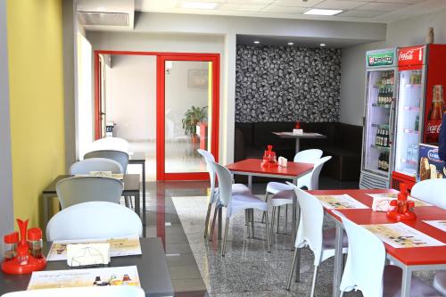 ห้องอาหาร, Hotel Iris in เขตปลอฟดิฟตะวันออก