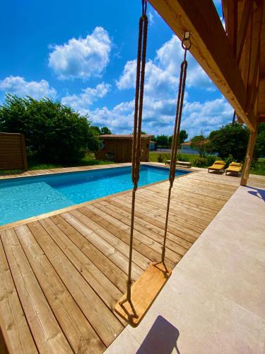 Belle Villa Terra Mare classée 4 étoiles entre océan et bassin - Location, gîte - Lège-Cap-Ferret
