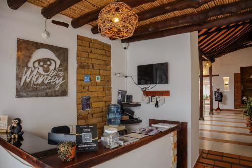 Lobby, Trip Monkey Origen in San Gil