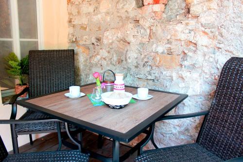 Erkély/terasz, Ferienhaus Laufen in Laufen