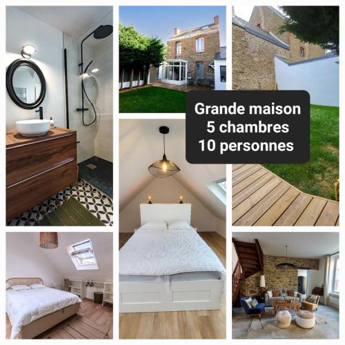 Maison rénovée centre Dinard 10 pers - Location, gîte - Dinard