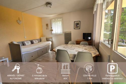 Font-Romeu Studio Cabine RDC avec Balcon ensoleillé & Garage privé - Font Romeu
