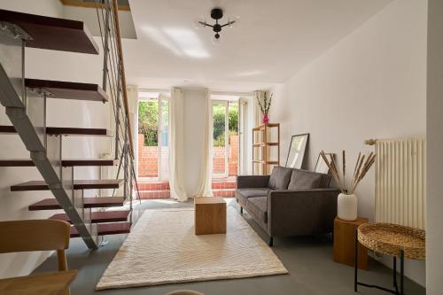 Ruhiges zentrales Maisonette-Loft in Berlin, Berlino