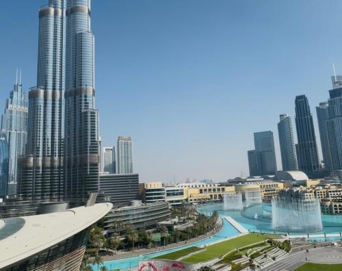 Grande Signature Residence 907 Full Burj Khalifa and Dubai Dancing Fountain View 5 Min Walk Dubai Mall Luxury Downtown Apartment, Dubái (foto 6)