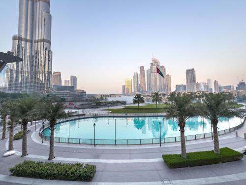 Grande Signature Residence 907 Full Burj Khalifa and Dubai Dancing Fountain View 5 Min Walk Dubai Mall Luxury Downtown Apartment, Dubái (foto 5)