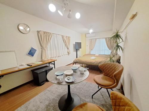 2 minutes from Oyama station, 2 beds