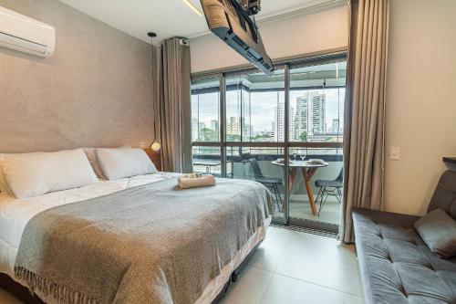 WBK611 - Studio Moderno no Brooklin | 4 pessoas, São Paulo