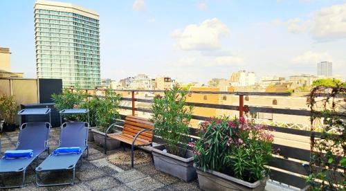 Studio penthouse lumineux avec grande terrasse de 40m2, Брюссель (фото 3)