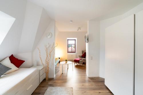 Gemütliche barrierefreie Dachgeschosswohnung, Drážďany (fotografie 4)