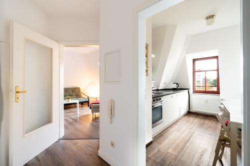 Gemütliche barrierefreie Dachgeschosswohnung, Drážďany (fotografie 7)