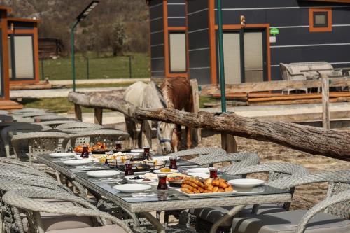 Restaurant, Horma Kanyon Hotel in Cide