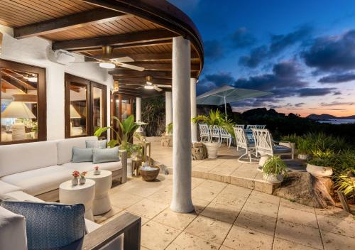 Uitzicht, On The Rocks Villa in Virgin Gorda