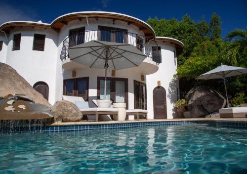 Uitzicht, On The Rocks Villa in Virgin Gorda