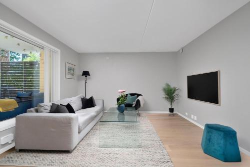 Light threeroom apartment, sunny patio and free parking, Oslo (fotografie 4)