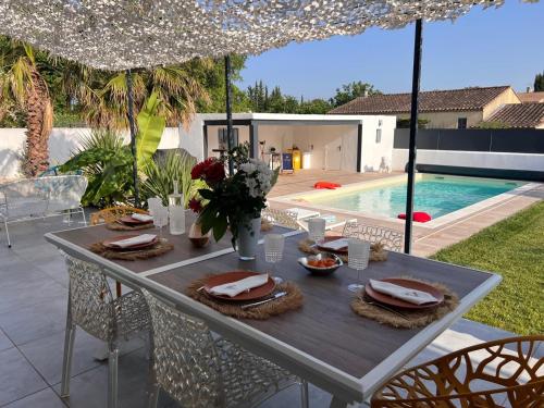 Létesítmények, Villa with pool, 4 bedrooms, near Saint-Rémy-de-Provence (Villa with pool, 4 bedrooms, near Saint-Remy-de-Provence) in Maillane